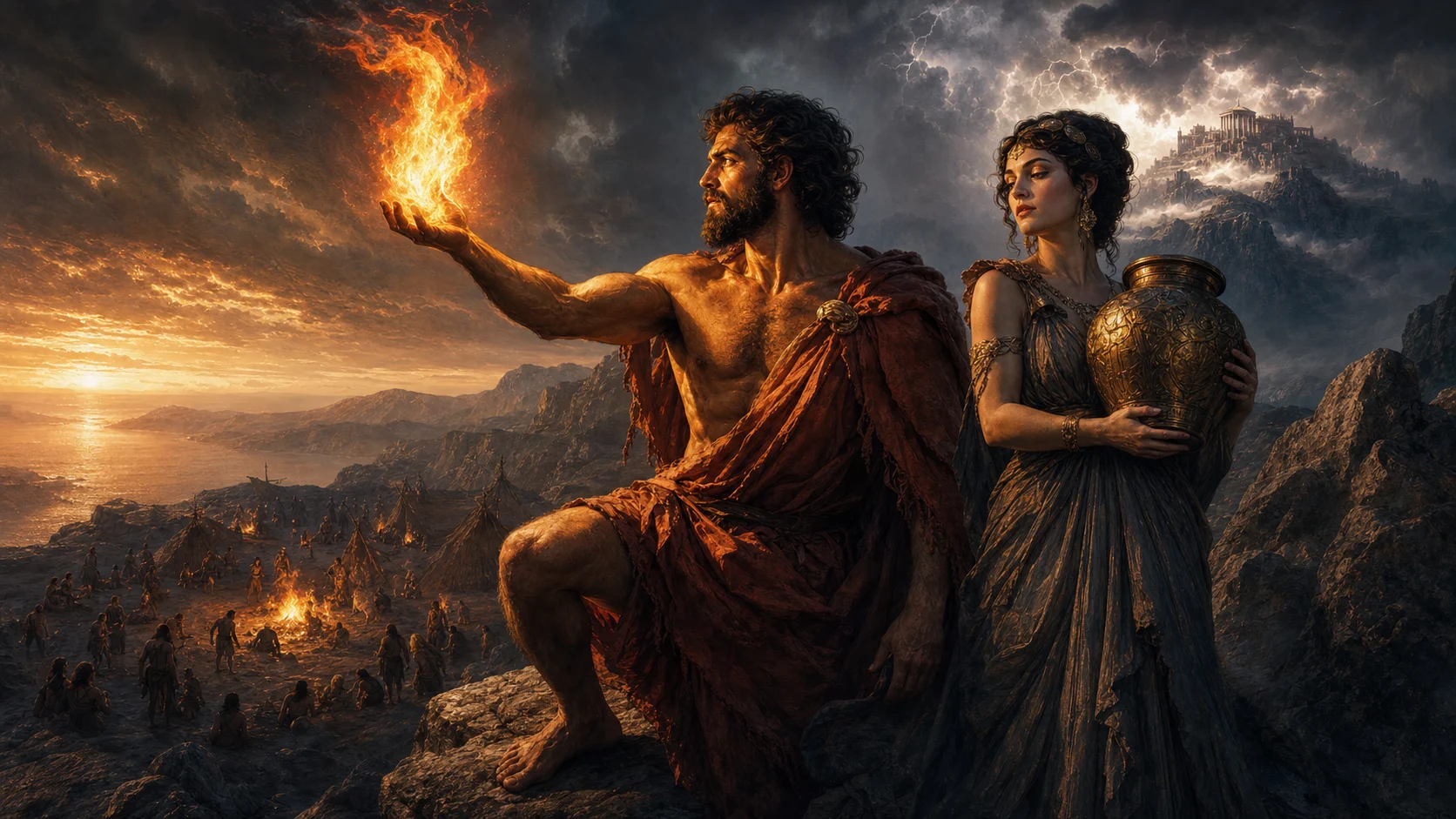 Prometheus and Pandora