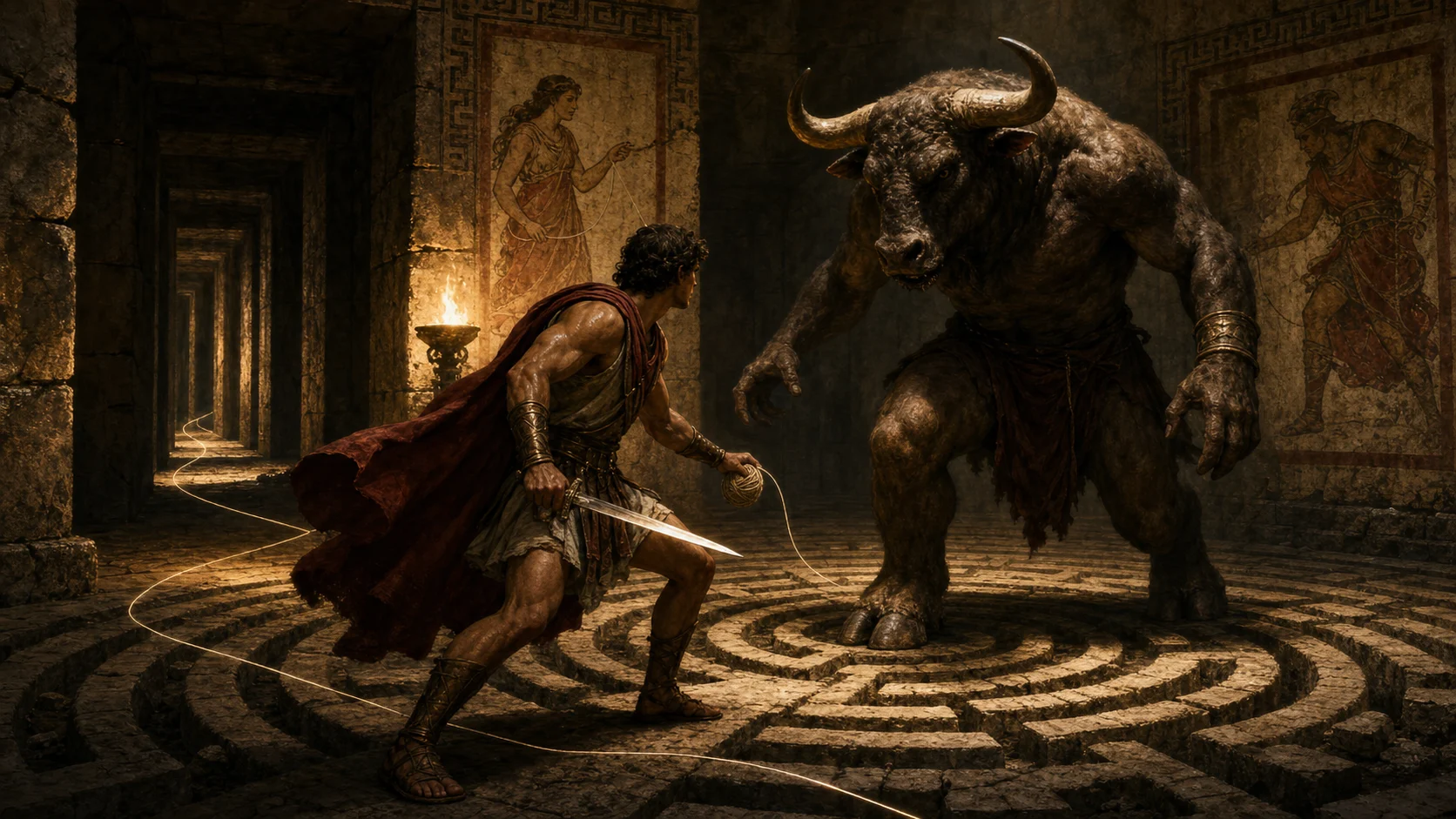 Theseus and the Minotaur